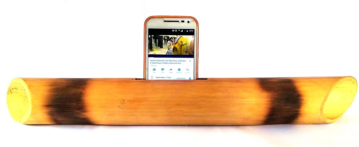 Eboo – Natural Bamboo Speaker Amplifier